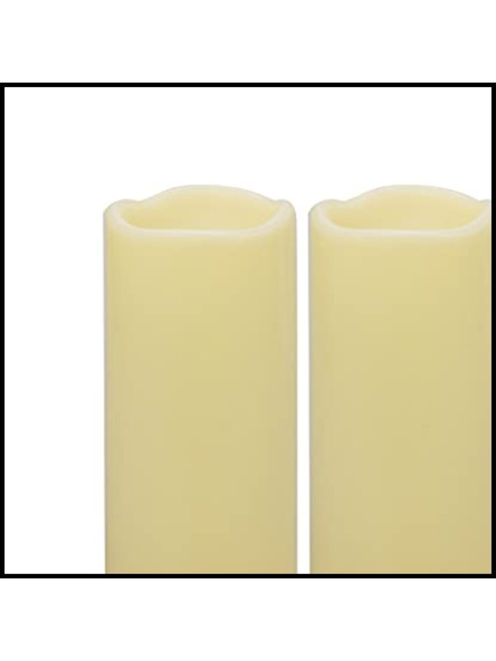 Waterproof LED Flameless Timer Candles 3x7 in Flickering Battery Operated